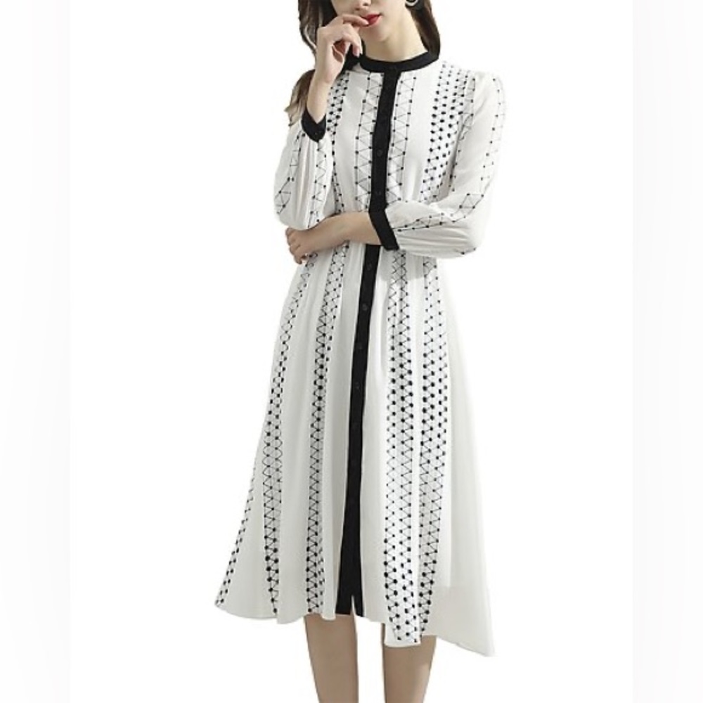 Black and white BURRYCO dress - Picture 1 of 6